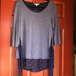 Lauren Conrad Double Layer Blouse